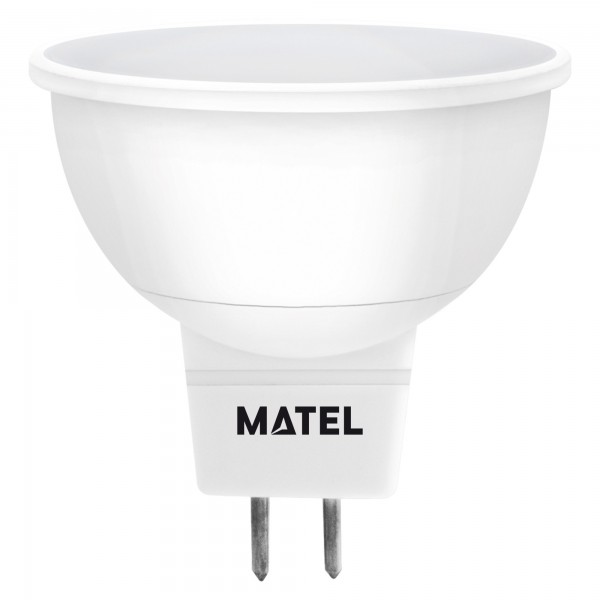 Bomb.led dicroica 120º mr16  6w.neutra (caja de 10 unidades)