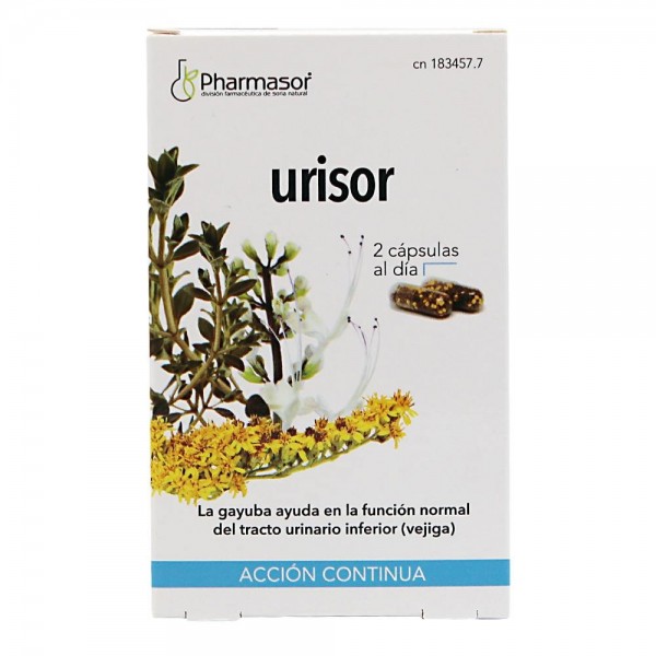 Soria Natural Urisor Acción Continua 30 Cápsulas