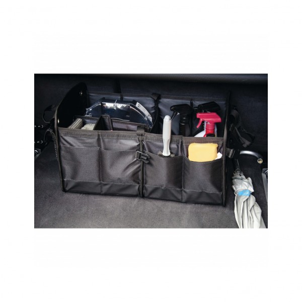 Organizador de maletero de coche.