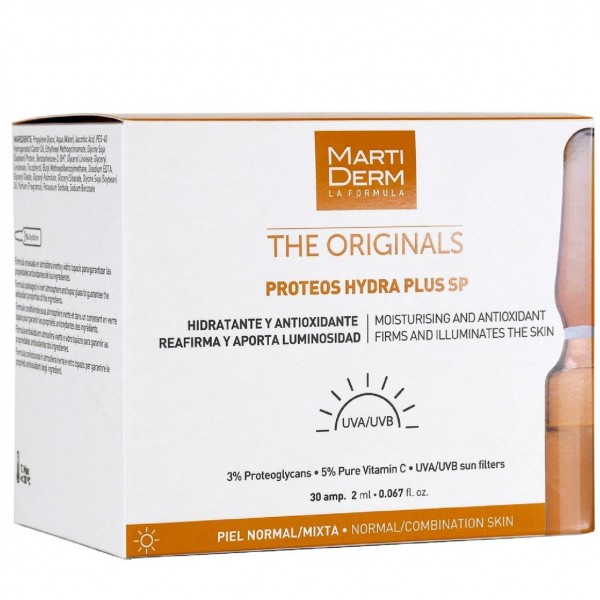 Martiderm The Originals Proteos Hydra Plus Sp Piel Mixta 30 Ampollas