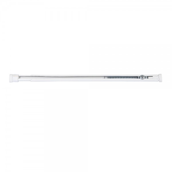 Portavisillo extensible a presión modelo oval force blanco, 90 - 105 cm