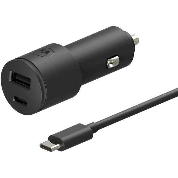 Motorola turbopower carga rapida duo car 45 dual