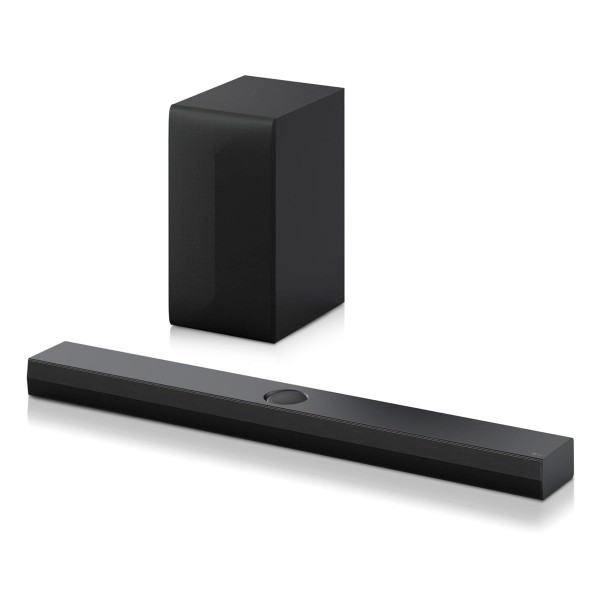 Lg s70ty black / barra de sonido con subwoofer inalámbrico 400w 3.1.1ch
