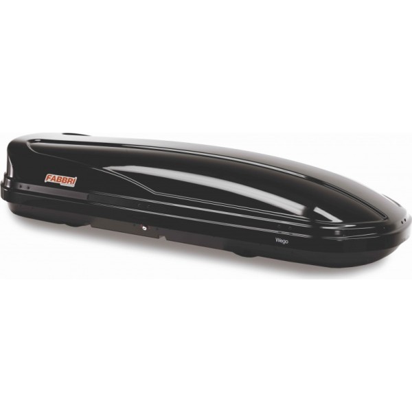 Cofre de Techo Premium para Coche Fabbri SuperNova 450 Litros Color Negro