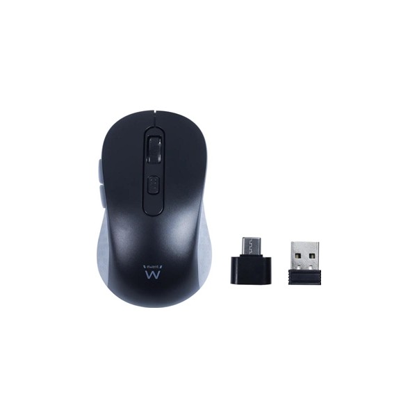 Ewent ew3204 ratón inalámbrico 2.4ghz click silen