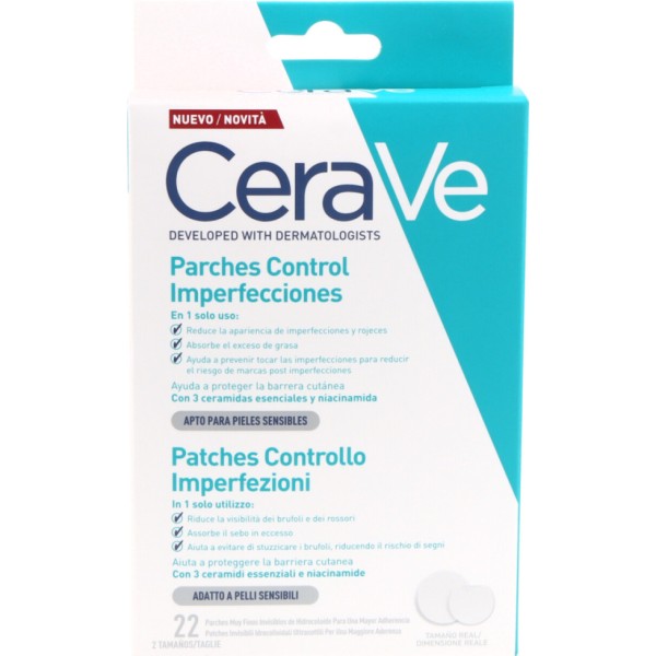 CeraVe Parches Control Imperfecciones 22 Unidades