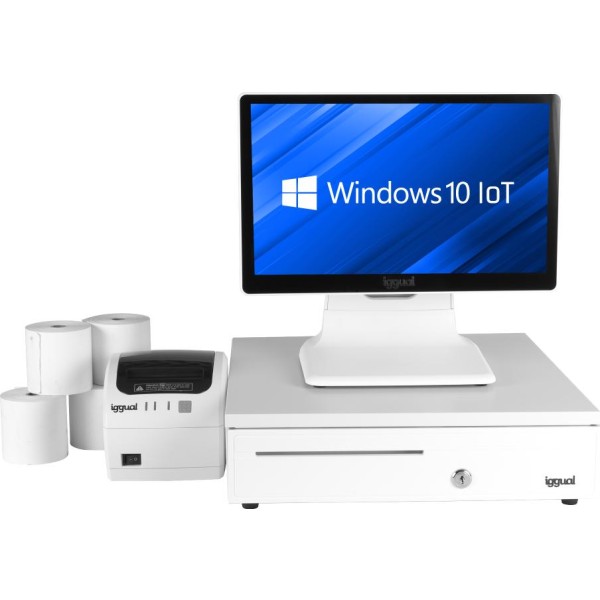 Pack tpv blanco 15,6"  n100 +30pw+easy80w+w11