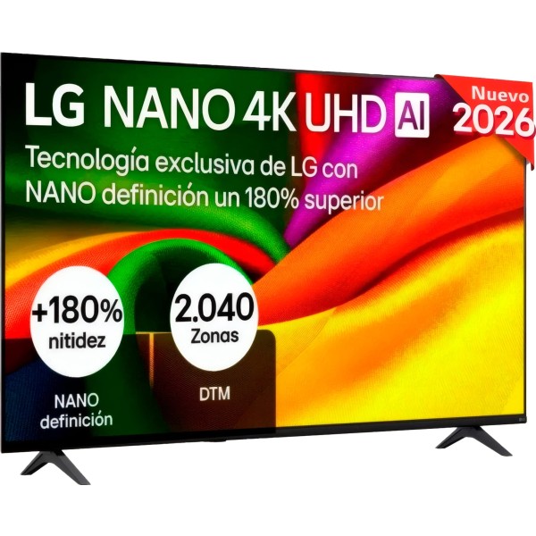 Lg nano 4k uhd ai / televisor smart tv 65" nanocell 4k uhd